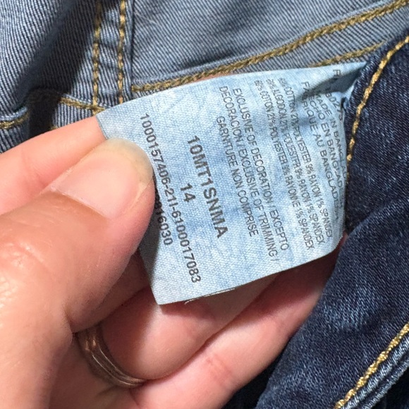 Wrangler women’s high rise skinny Indigo Jeans - Picture 5 of 9